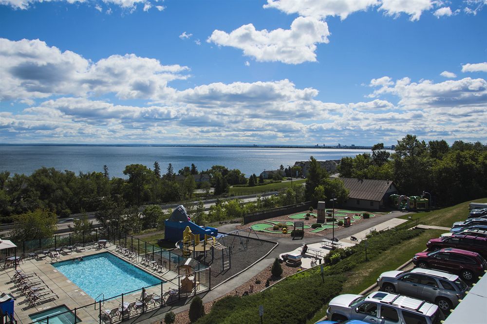 Edgewater Waterpark Hotel Duluth Exterior foto