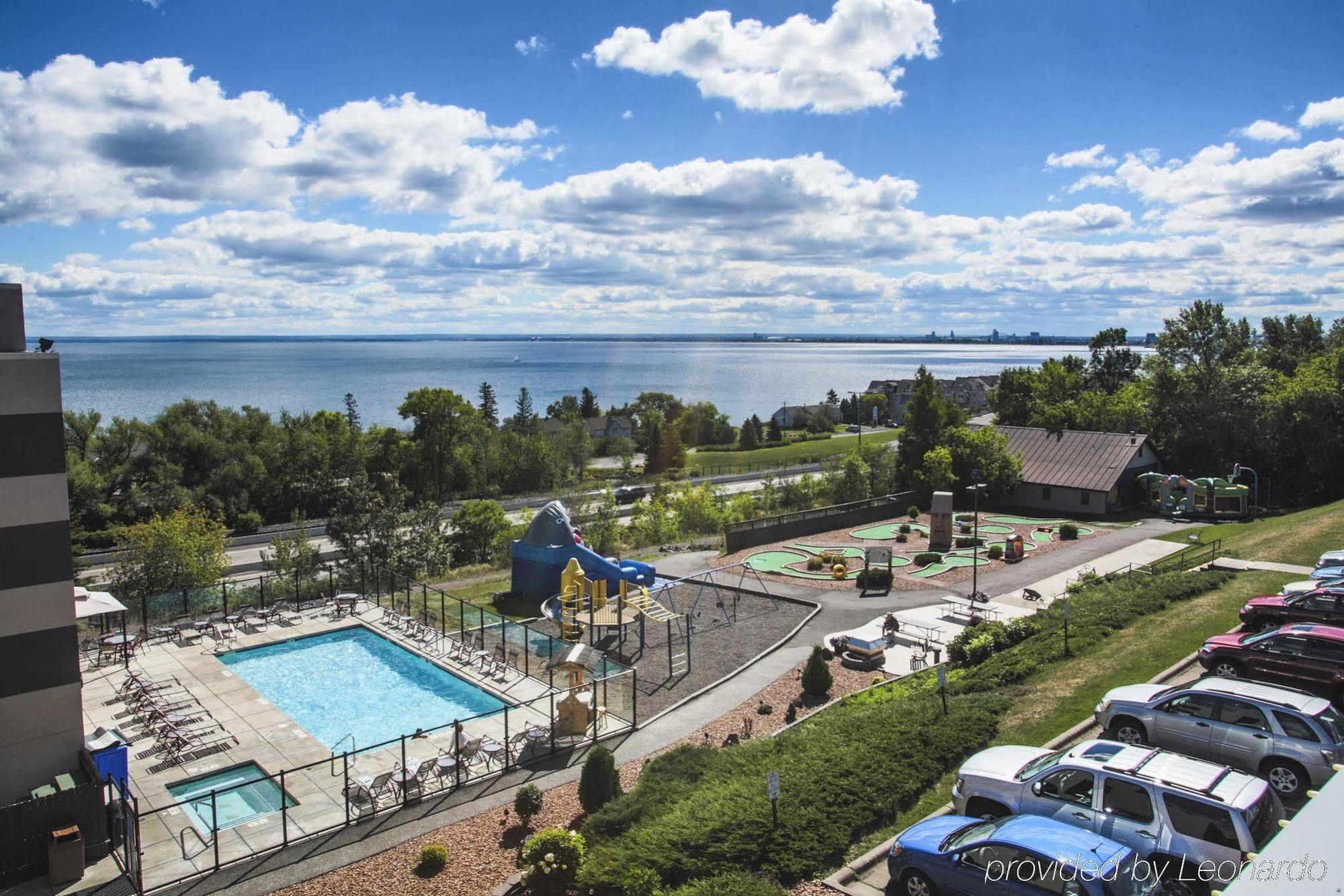 Edgewater Waterpark Hotel Duluth Exterior foto